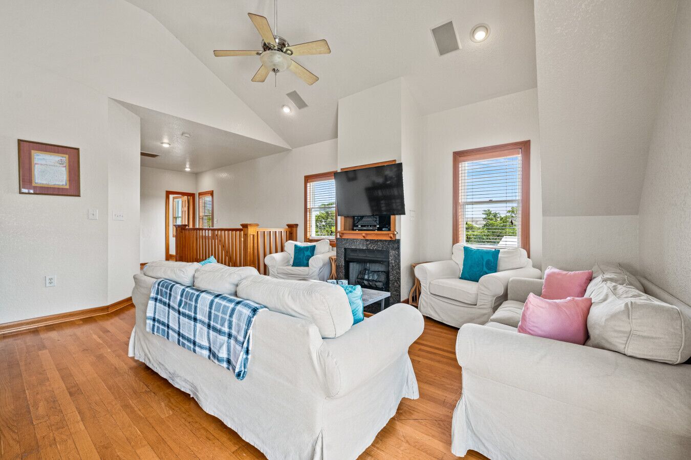 TV, peis og stereoanlegg