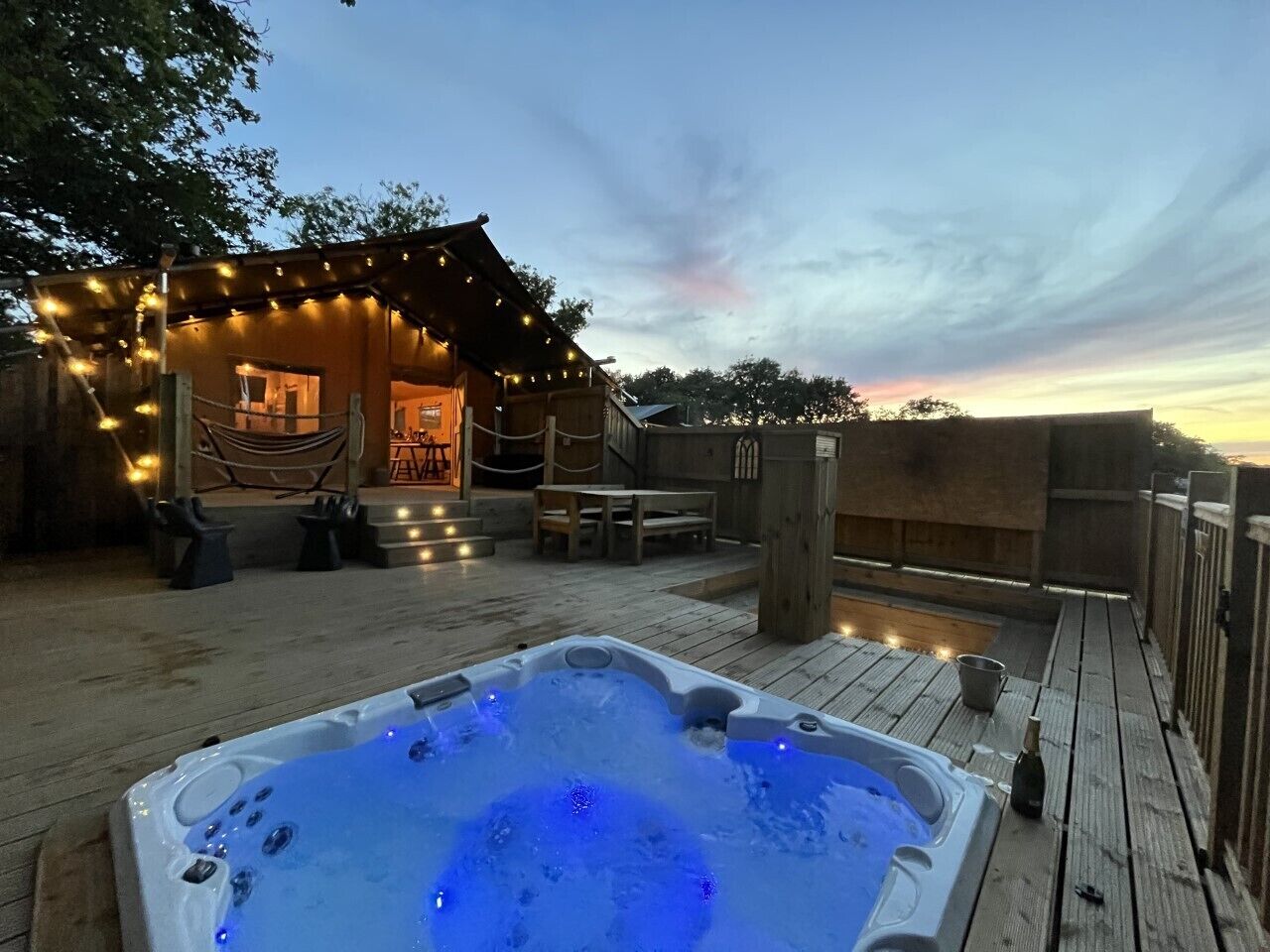 Tent, privébadkamer | Exterieur