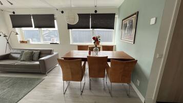 Standaard appartement | Woonruimte | Flatscreentelevisie, Netflix, een dvd-speler en streamingdiensten