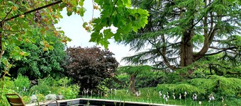 Bivouac Dans un Parc Avec Piscine