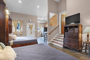 5 chambres, fer et planche à repasser, accès au Wi-Fi (inclus)