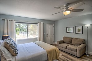 1 bedroom, iron/ironing board, free WiFi, bed sheets