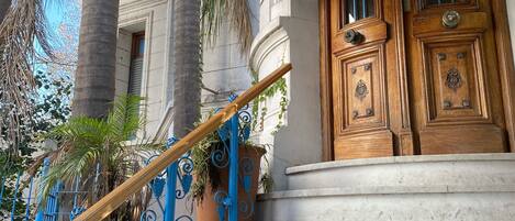 Façade de l’hébergement