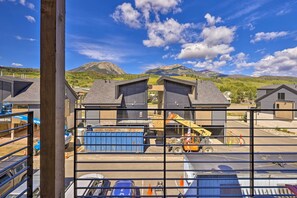 Set amidst a breathtaking mountainous landscape, this property offers a unique glimpse into an ongoing development.