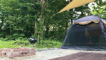 Overnatningsstedets område