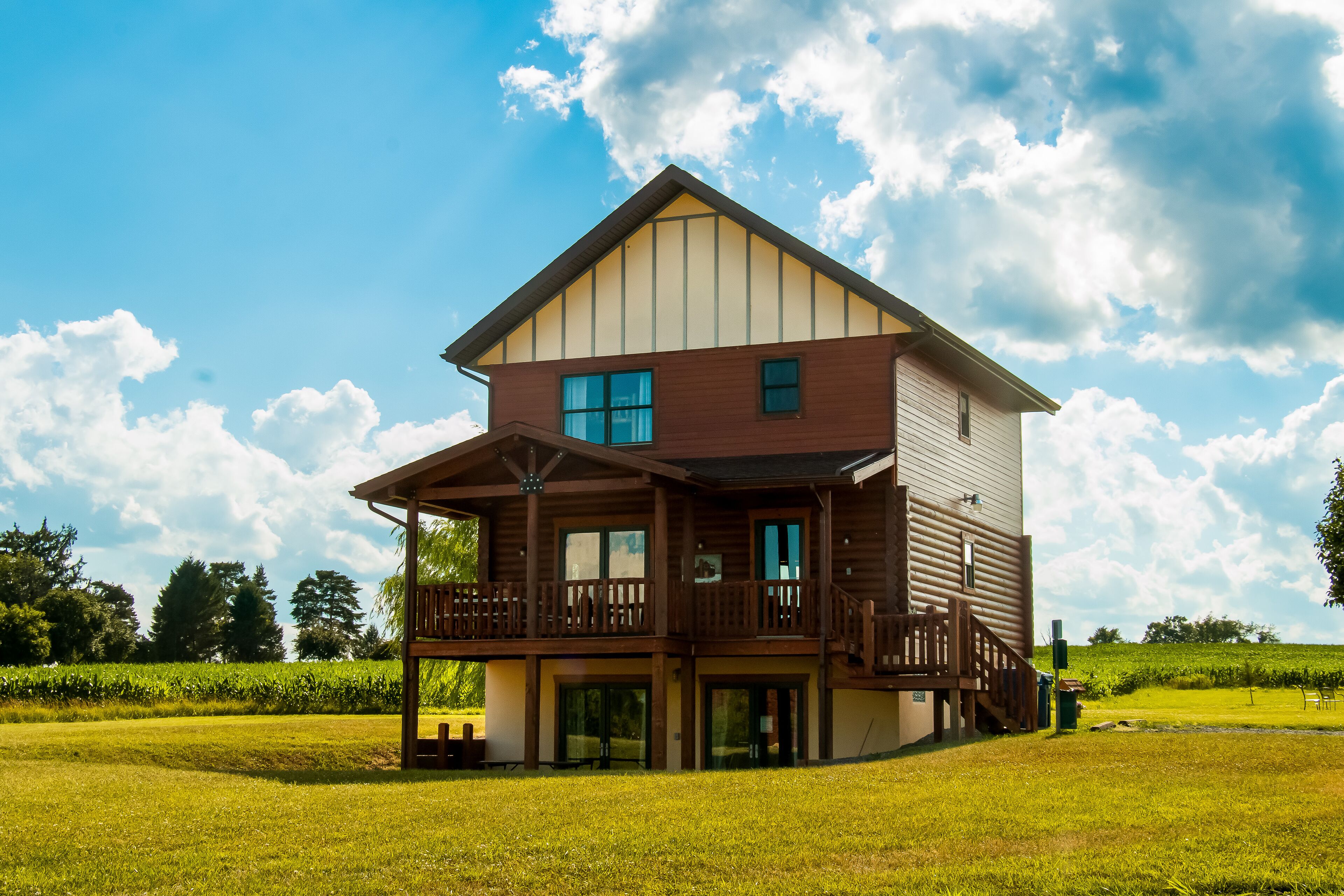 Enchanting, dog-friendly, lakeview home with a fireplace, game room, & fast WiFi in Geneva, United States