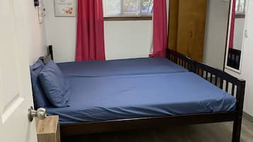 2 dormitorios, caja fuerte, wifi gratis y ropa de cama