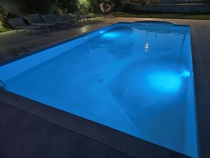 Outdoor pool - The Blue Pearl of White Fountains. (Fontane Bianche)