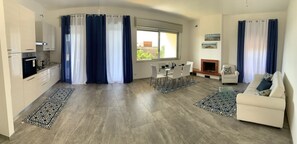 Smart TV, fireplace, table football, ping pong - The Blue Pearl of White Fountains. (Fontane Bianche)