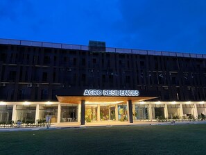 Façade de l’hébergement