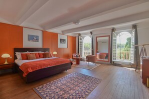 總統套房 | 埃及棉床單、高級寢具、羽絨被、Select Comfort 床墊