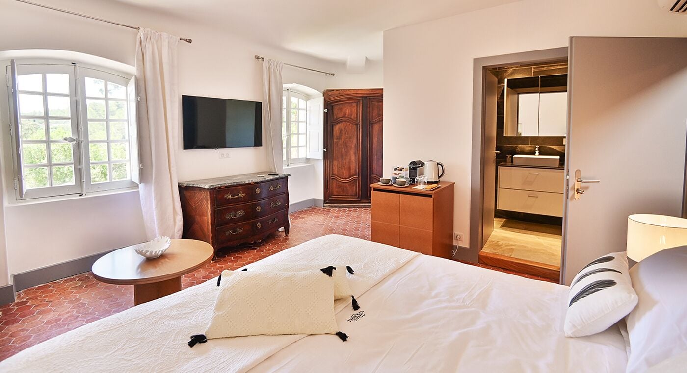 Habitación doble superior | Sábanas de algodón egipcio y ropa de cama de alta calidad
