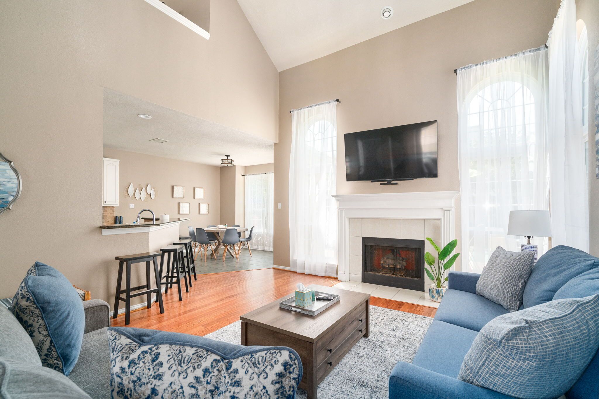 Älytelevisio, takka