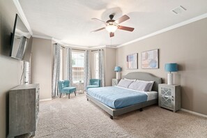 5 間睡房、書桌、熨斗/熨衫板、免費 Wi-Fi