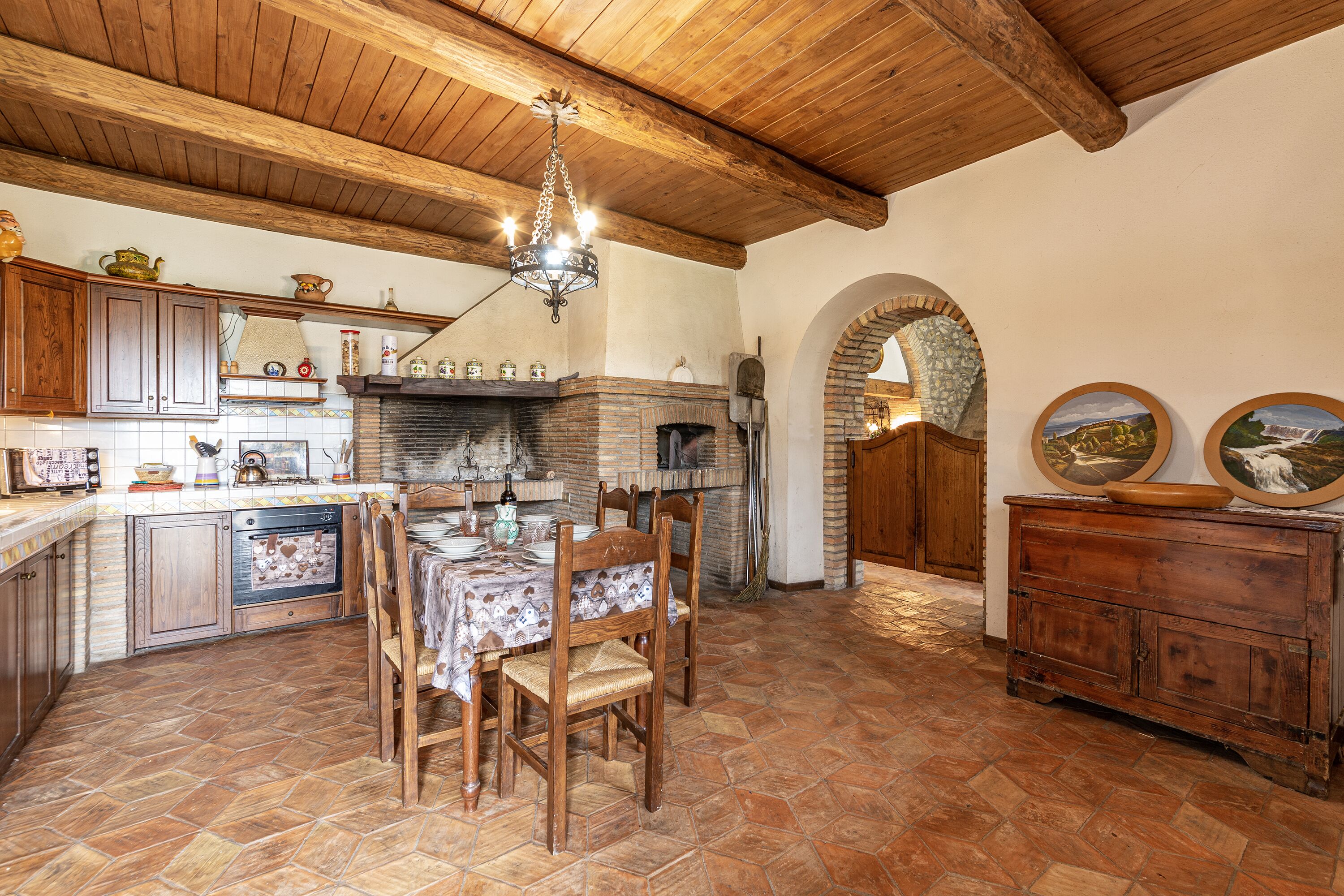 家庭別墅, 5 間臥室 (Podere Stabbione Countryhouse) | 用餐區