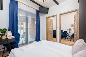 1 slaapkamer, babybedden (toeslag), beddengoed