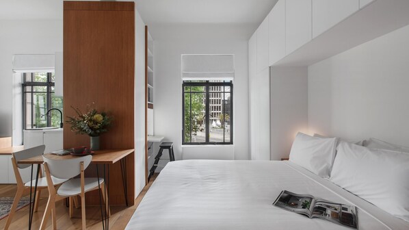 1 habitación, escritorio, tabla de planchar con plancha y wifi gratis 