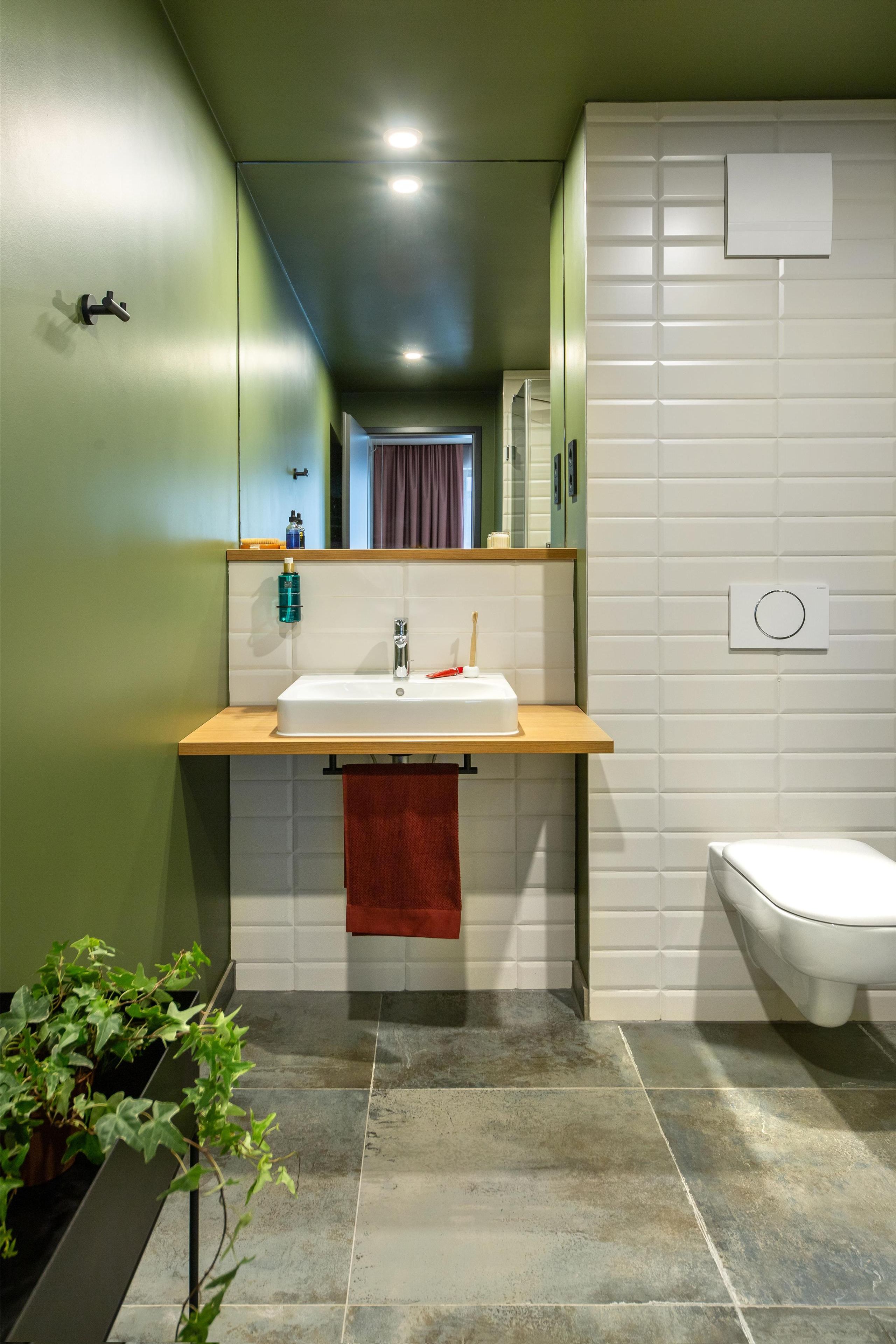 Standard-Apartment, 1 Queen-Bett, Küche (Full Kitchen) | Badezimmer