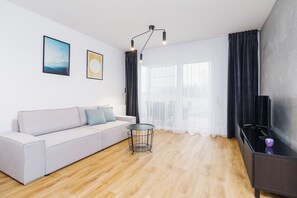Apartment, 1 Bedroom, Terrace | Living room - Apartments Cracow Lema 15 by Renters (Kraków)