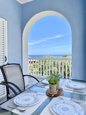 Villa Confort, vue mer | Vue depuis le balcon