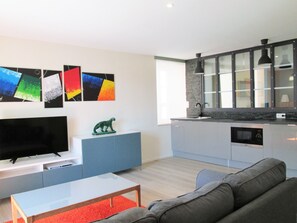 Leilighet – comfort, 1 queensize-seng, ikke-røyk | 1 soverom og wi-fi (inkludert)