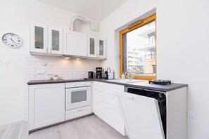 Private kitchen - Stylish Apartment Rakowicka by Renters (Kraków)