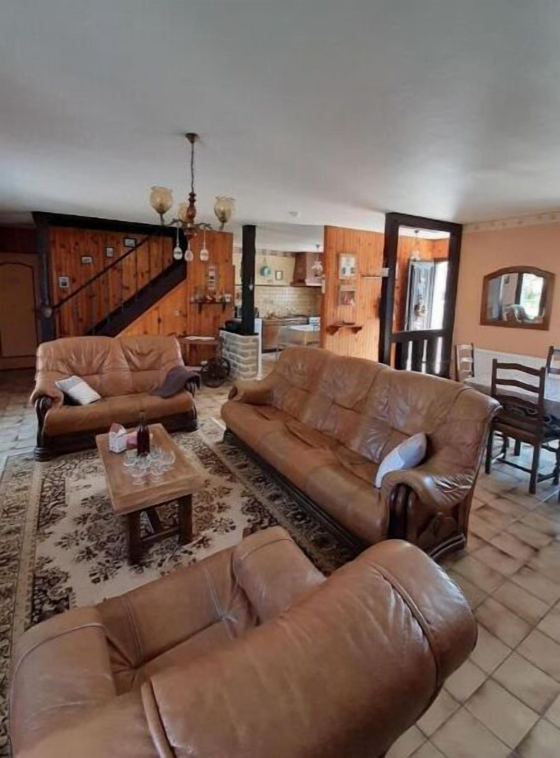 TV, lareira, DVD player, livros