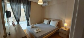 Appartement | 1 slaapkamer, een strijkplank/strijkijzer, gratis wifi