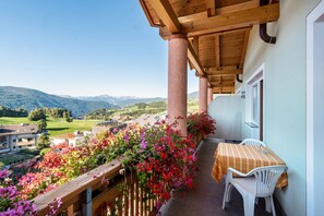 Outdoor dining - 'Residence Diana Apartment 302' with Mountain View, Balcony & Wi-Fi (Terenten)