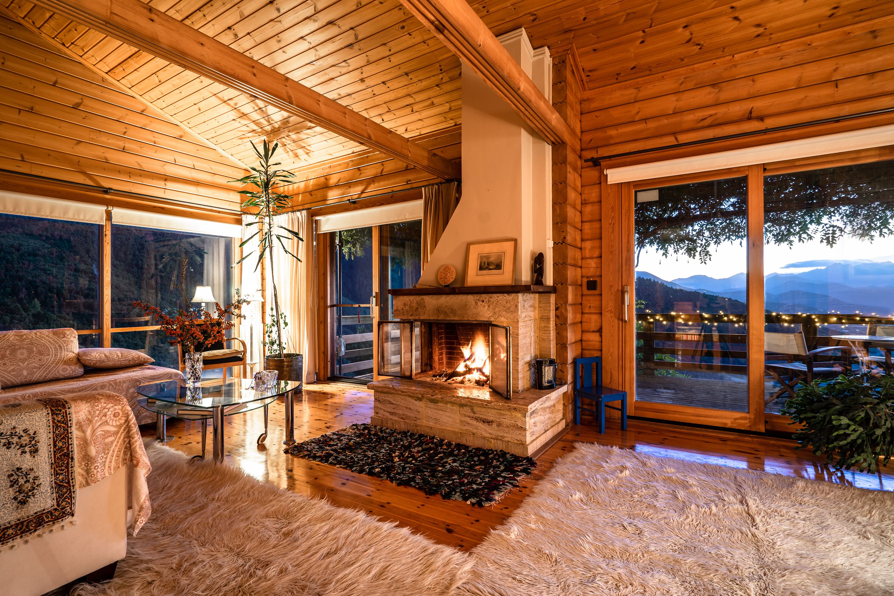 Holiday Accommodation \"Luxury Chalet Villa\" with stunning view