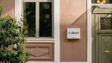 Voorkant van accommodatie