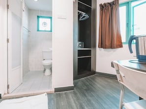 Habitació doble per a ús individual Deluxe | 1 dormitori, caixa forta a l'habitació i escriptori