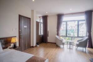 Deluxe-rum | Gratis wi-fi och sängkläder