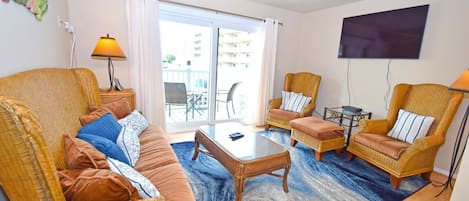 Townhome, 3 Bedrooms | Living area | TV