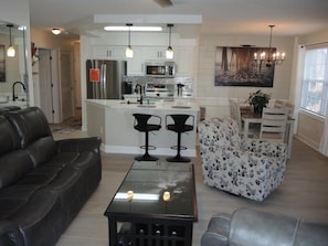Condo, 1 habitación | Área de sala de estar