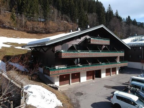 1st floor, balcony, parking, tv, ski locker, 23m², Châtel