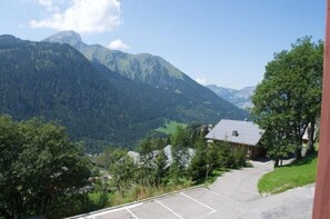 Property grounds - 1st floor, balcony, parking, tv, ski locker, 30m², Châtel (Châtel)