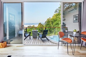 Deluxe-mökki | Oleskelualue