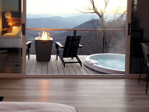 Deluxe-mökki | Terassi/patio