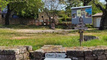 Enceinte de l’hébergement