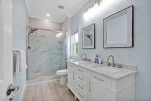 Shower, towels