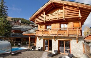 Exterior - Chalet, wifi, 200m from ski slopes, fitness, swimming pool, sauna, terrace, fireplace or stove (Les Deux Alpes)