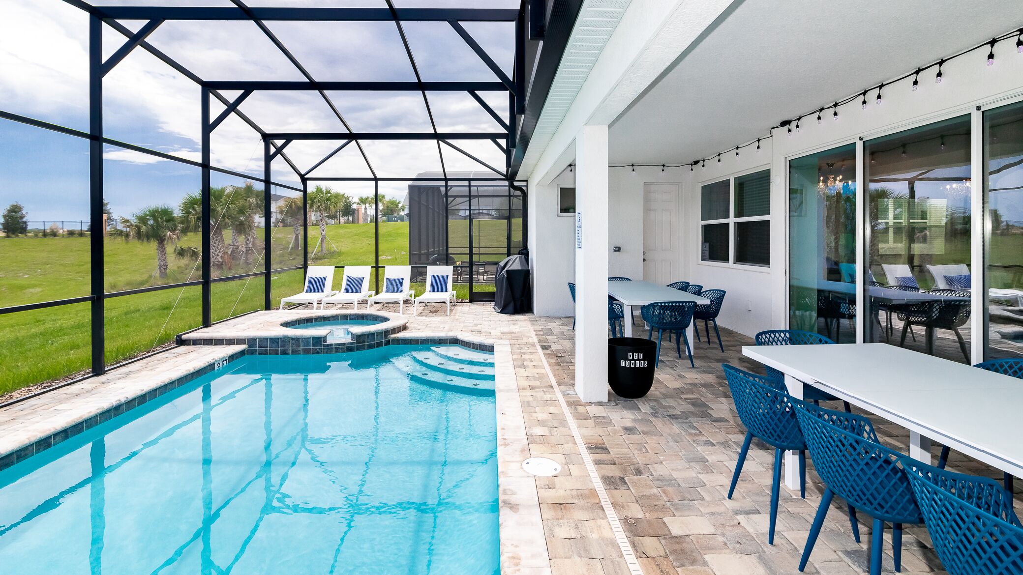 Alberca al aire libre 