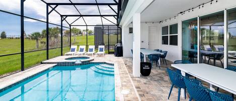 Alberca al aire libre