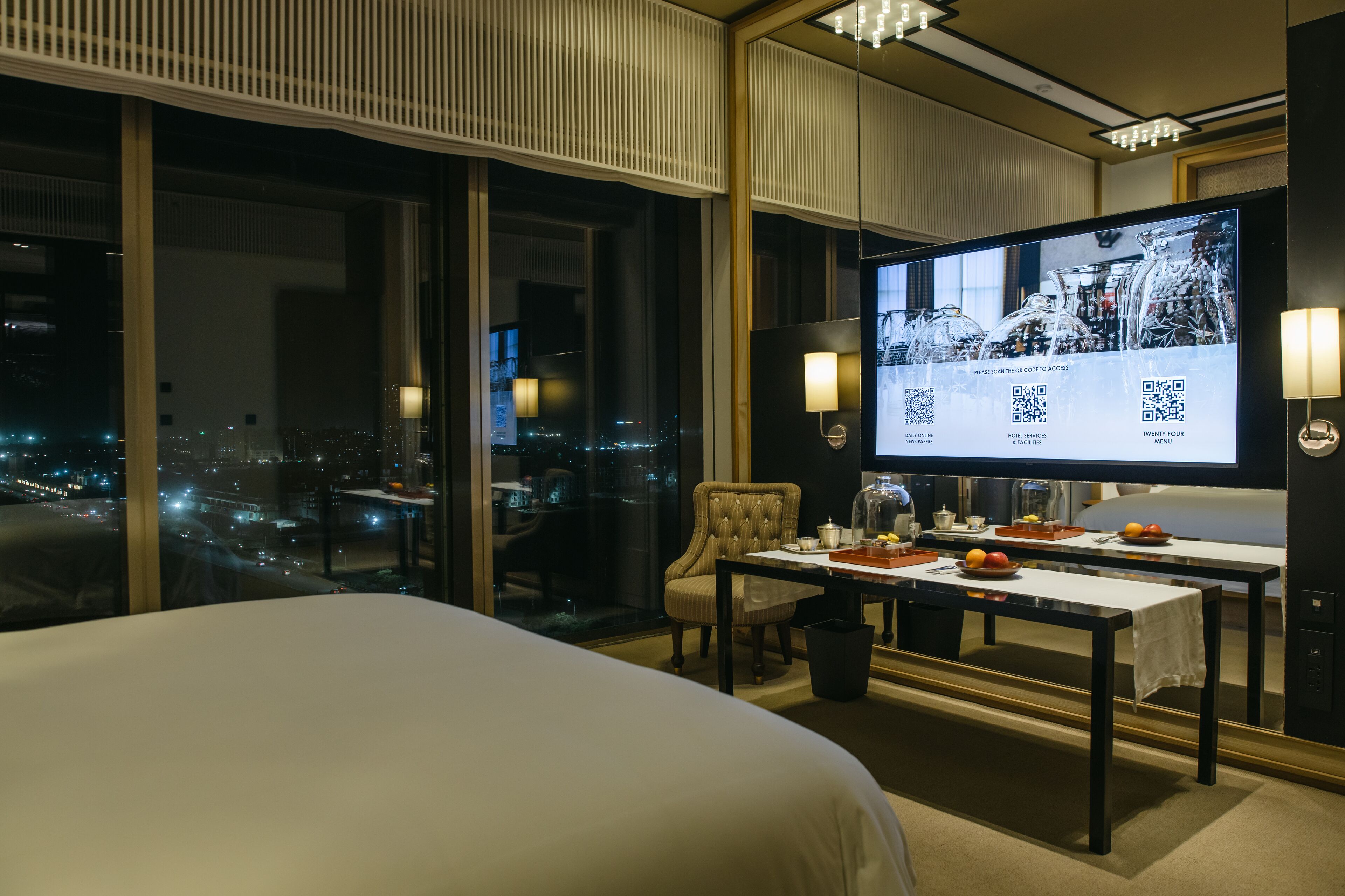 Hochwertige Bettwaren, Minibar, Zimmersafe, kostenloses WLAN