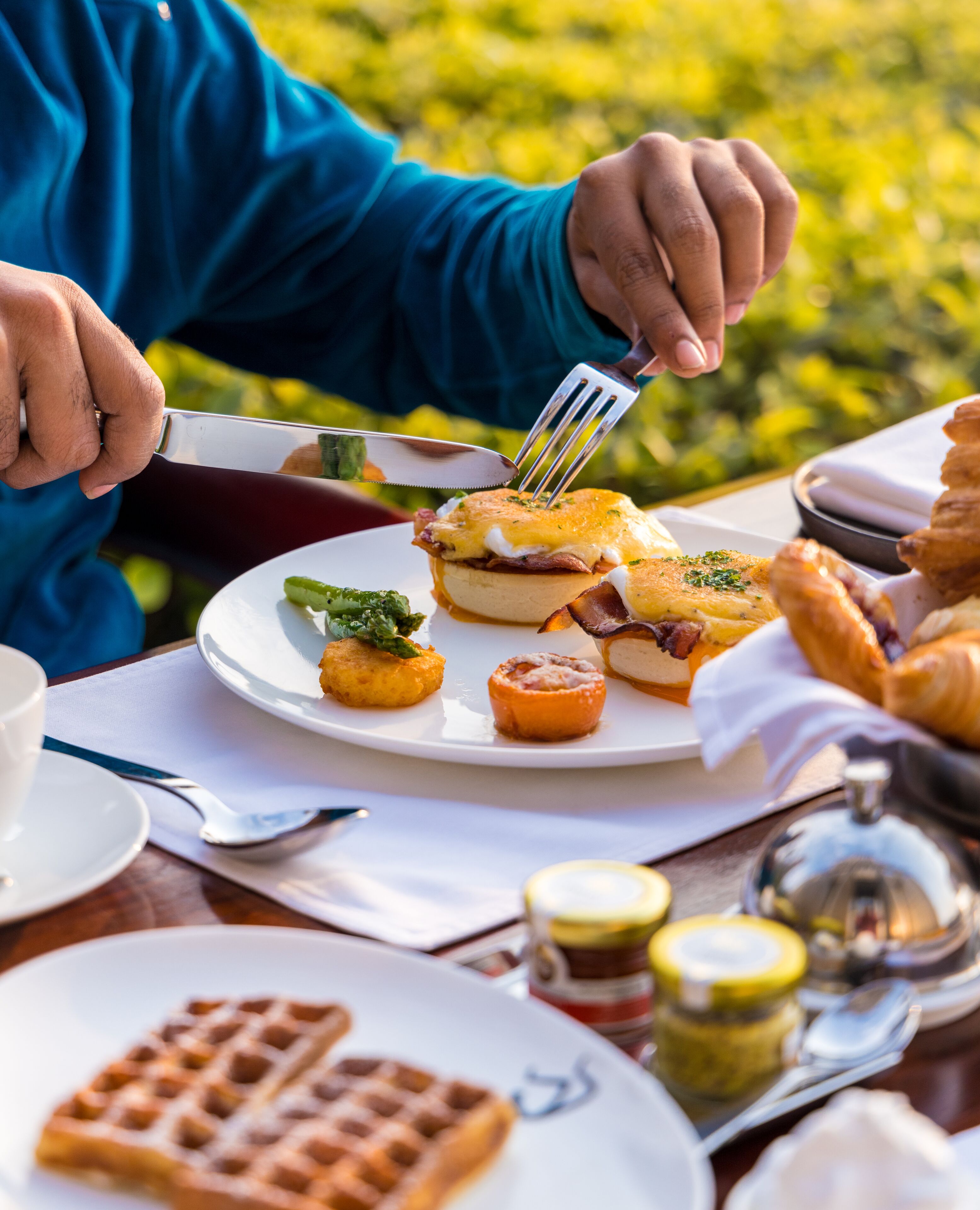 Frokostbuffé hver dag (mot et tillegg)
