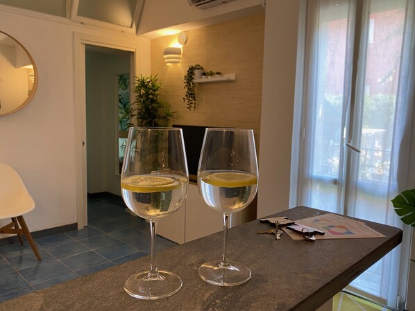 Apartment, 1 Bedroom, Kitchen | View from room - Fetta di Limone Apartment with AC and Patio (Monterosso al Mare)