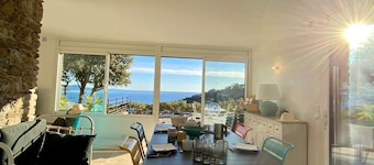 House domain of gaou benat sea view at 180° - France