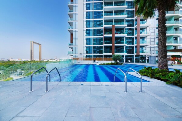 Apartment | 1 bedroom - Superb 1BR Apartment Overlooking Zabeel Park and Dubai Frame (Dubai)