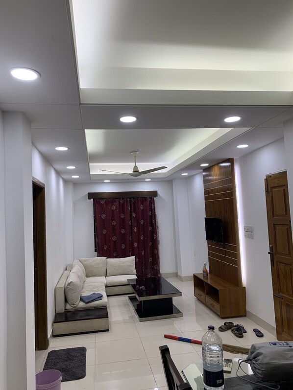 Apartment, Multiple Beds | Living room - Captivating 2-bed Apartment in Dhaka (Dhaka)